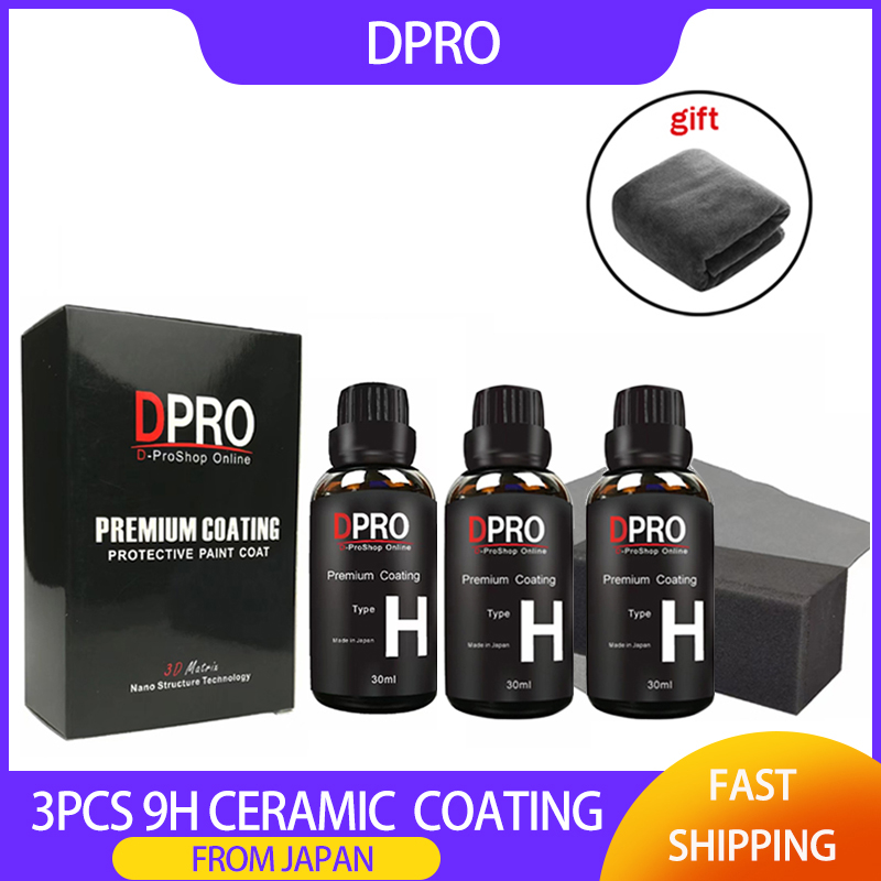 Car Wax Ceramic Coating - 3pcs 9H Liquid Glass Car Ceramic