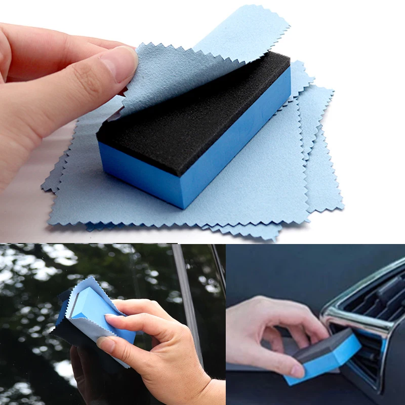 Wax Applicator Pad - Car Ceramic Coating Sponge Applicator Automobile