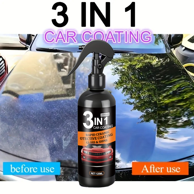 Car Wax Ceramic Coating - 1 Piece 120ml Ceramic Coating Spray