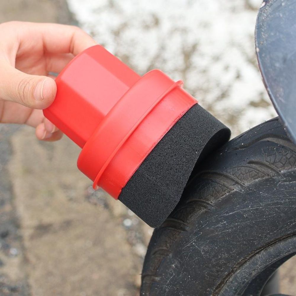 Curved Tire Polishing Sponge w - Wax Applicator Pad recension och pris