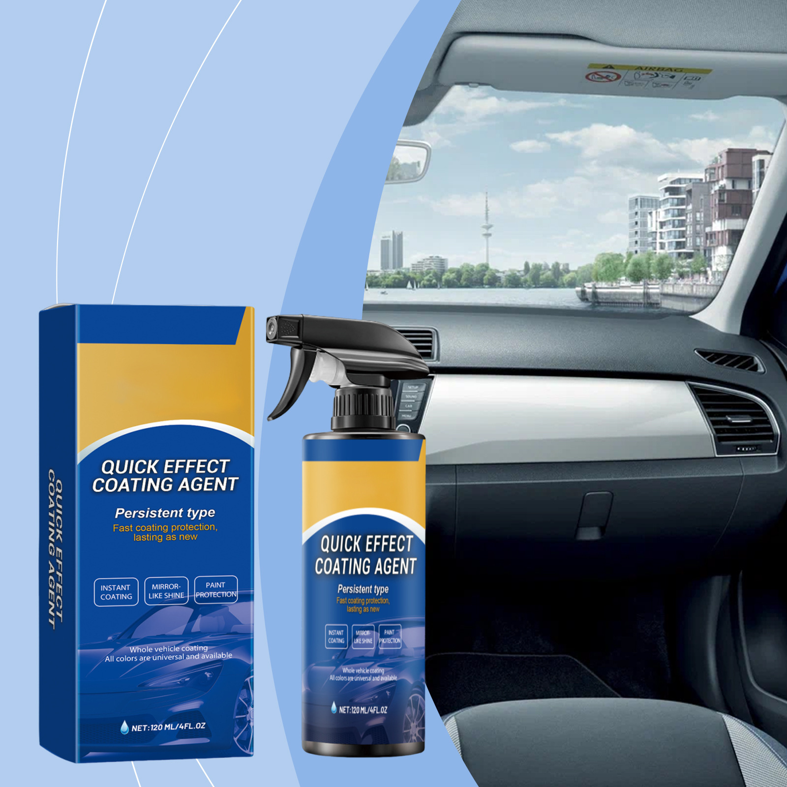 Car Coating Spray Auto Care Pa - Car Wax Ceramic Coating recension och pris
