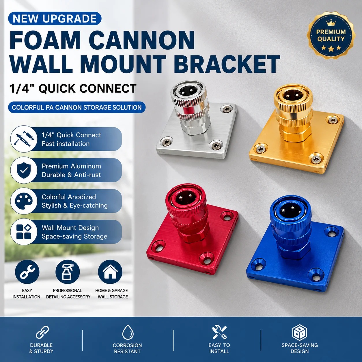 1/4 Quick Connect Foam Cannon  - Foam Cannon Car Wash recension och pris