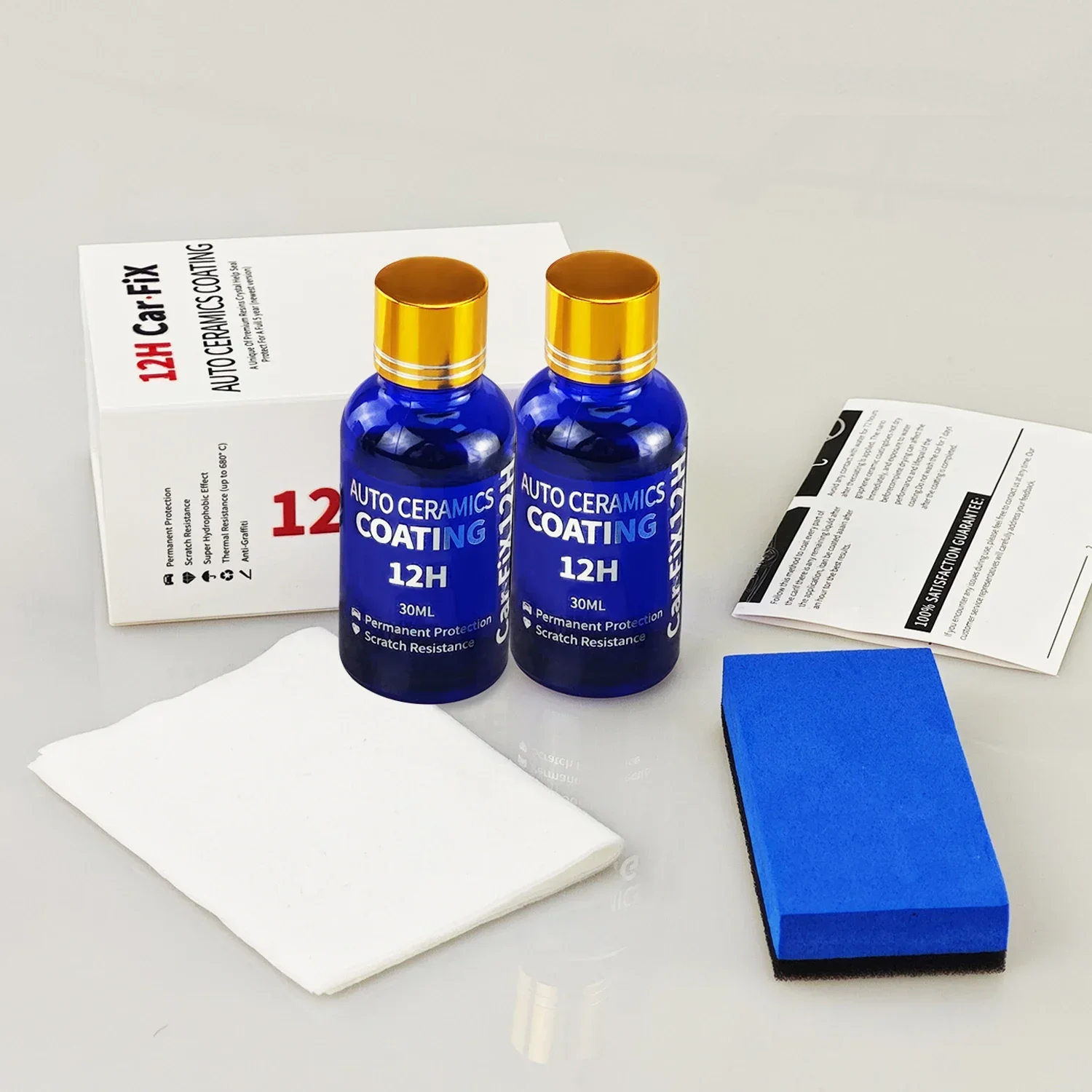 2Pcs 12H Car Coating Polishing - Car Wax Ceramic Coating recension och pris