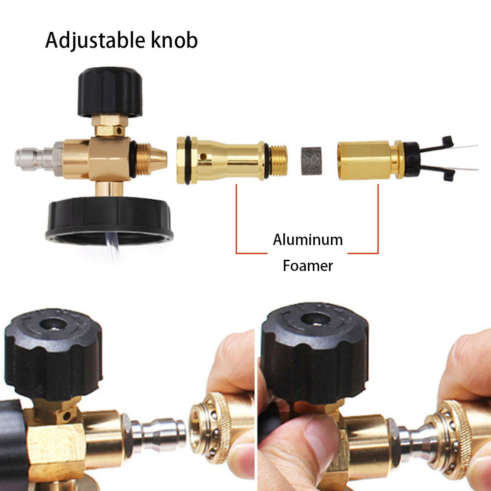 Upgraded Car Washer Snow Foam  - Pressure Washer Foam Gun recension och pris