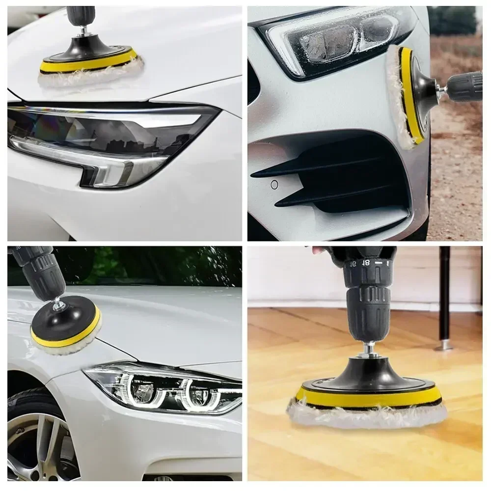 5Pcs/Set Wool Polishing Buffin - Polish Pad Set Buffer recension och pris